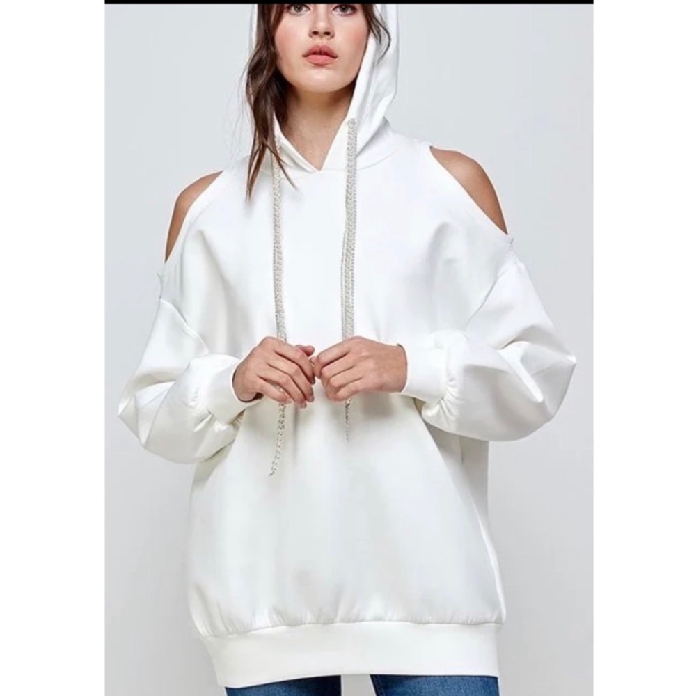 Cold Shoulder Sweatshirt